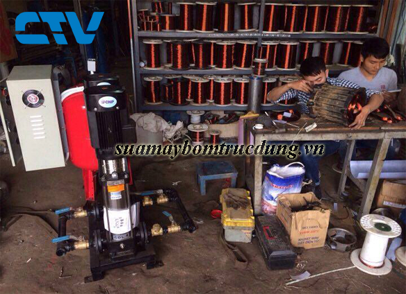 Sửa máy bơm trục đứng CNP
