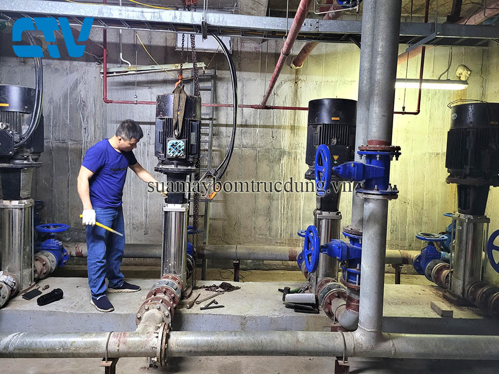 ​Máy bơm trục đứng bị hỏng? Nguyên nhân và cách khắc phục