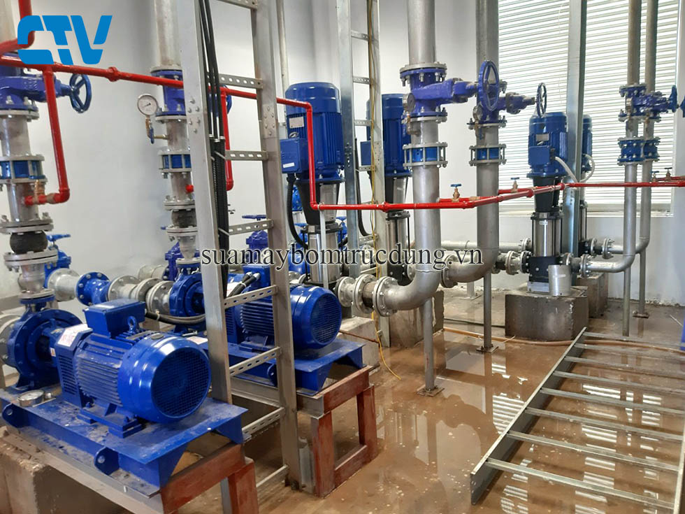 Dịch vụ sửa chữa máy bơm trục đứng nhanh chóng, uy tín tại miền Bắc