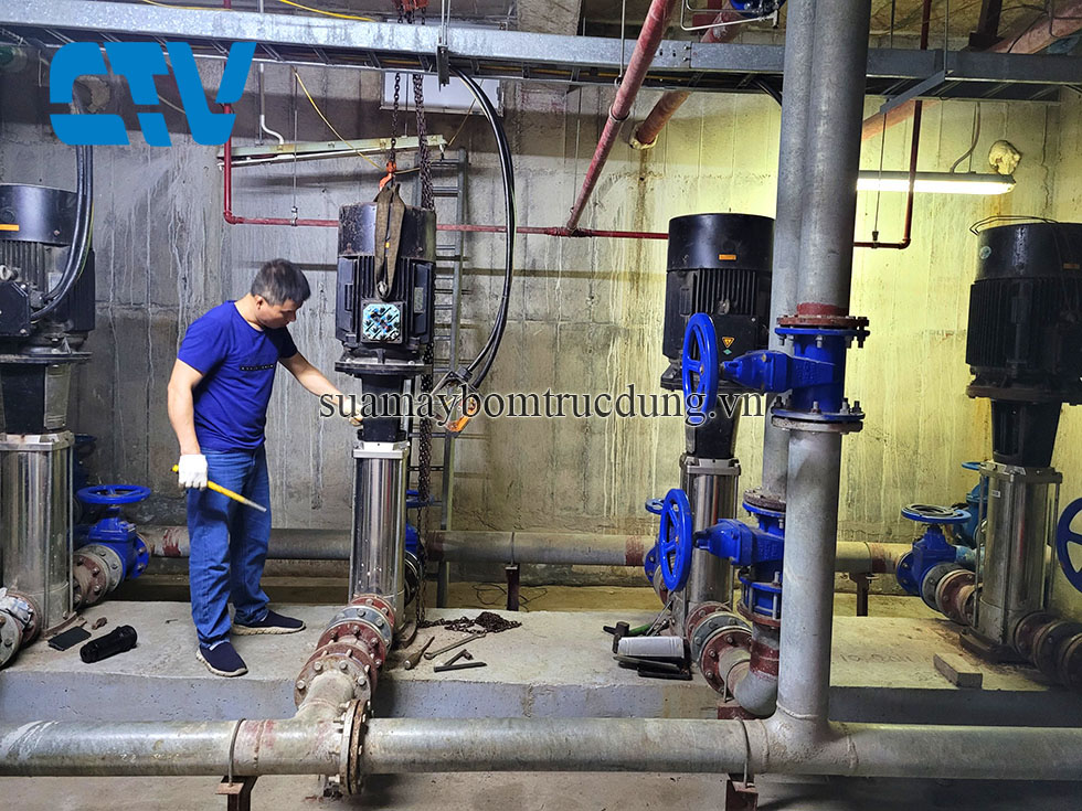 Bảo dưỡng máy bơm trục đứng uy tín, chuyên nghiệp tại miền Bắc