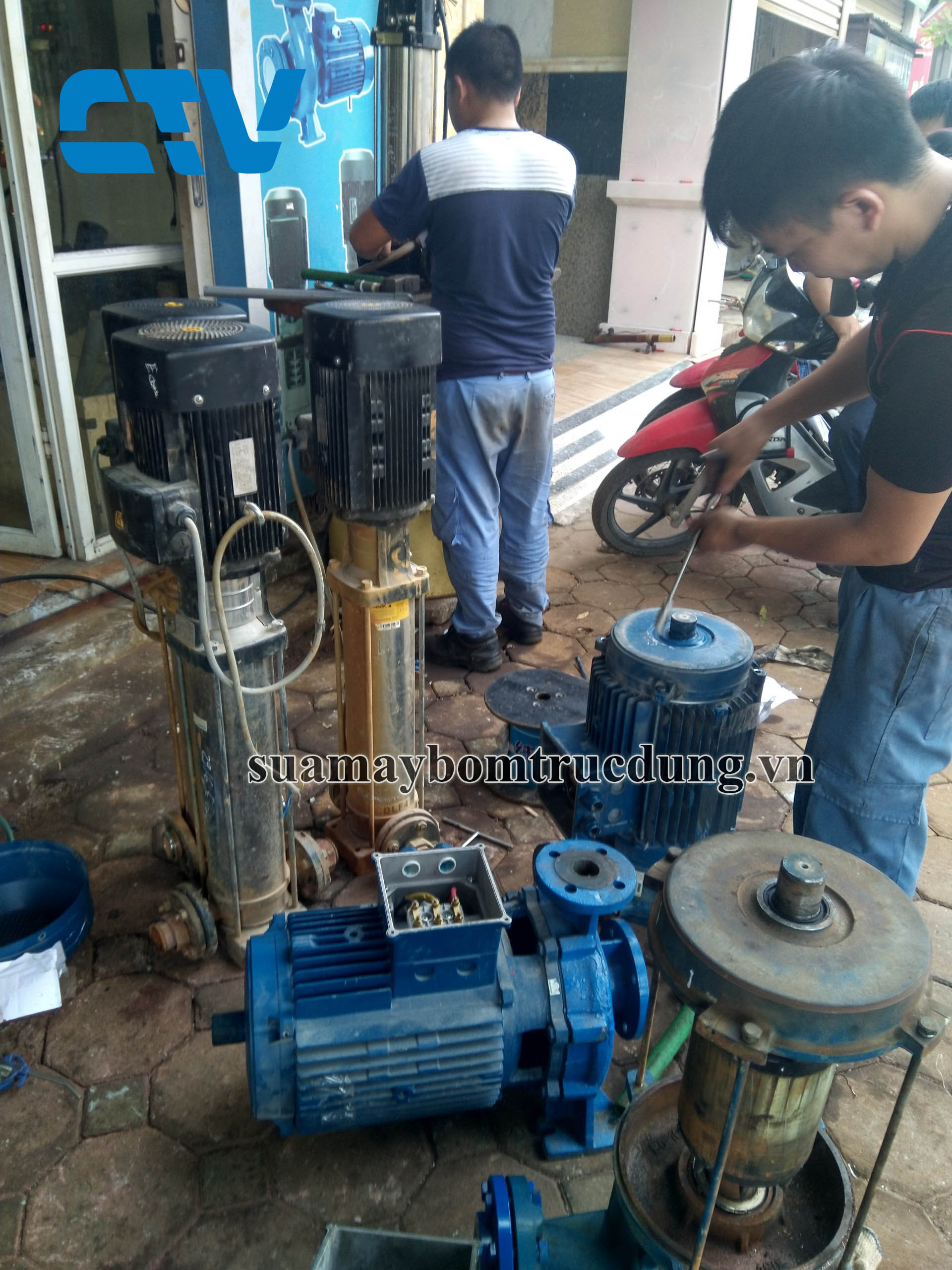 BẢO DƯỠNG, SỬA CHỮA MÁY BƠM TRỤC ĐỨNG, MÁY BƠM LỌC NƯỚC RO