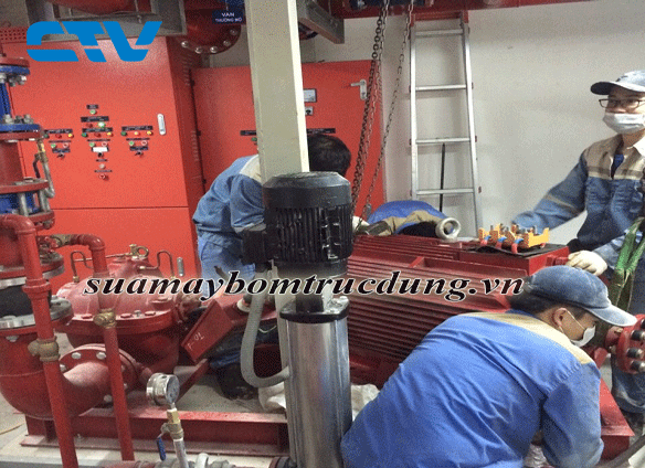 Lắp đặt hệ thống máy bơm nước phòng cháy chữa cháy tại Hà Nội