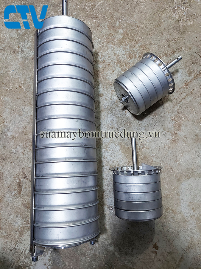 Ruột buồng bơm đa tầng cánh máy bơm trục đứng Inter IVM 4