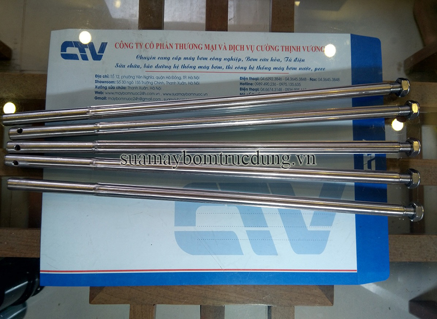 Cung cấp, sửa chữa thay thế trục buồng bơm trục đứng Ebara