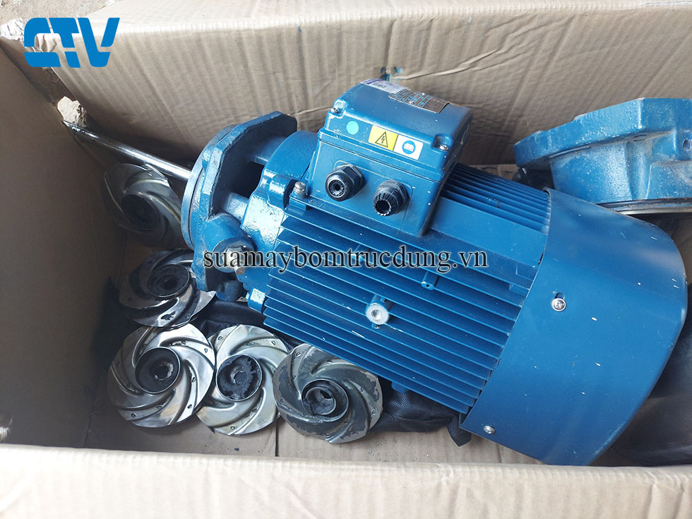 Cường Thịnh Vương sửa chữa thay bộ ruột buồng cánh máy bơm trục đứng Loratech chuyên nghiệp
