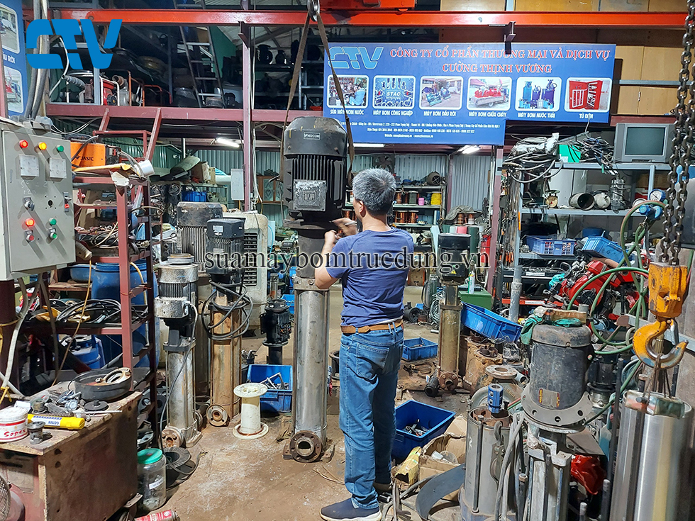 Những lỗi thường gặp ở máy bơm trục đứng sealand và cách xử lý