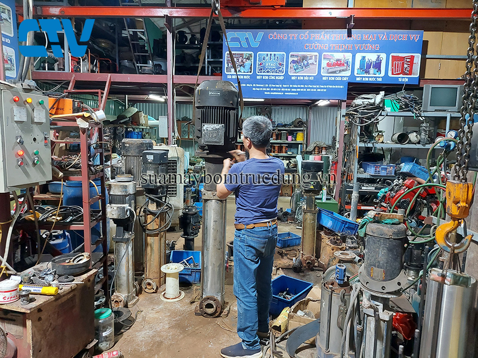 ​Máy bơm trục đứng Ebara bị hỏng? Nguyên nhân và cách khắc phục